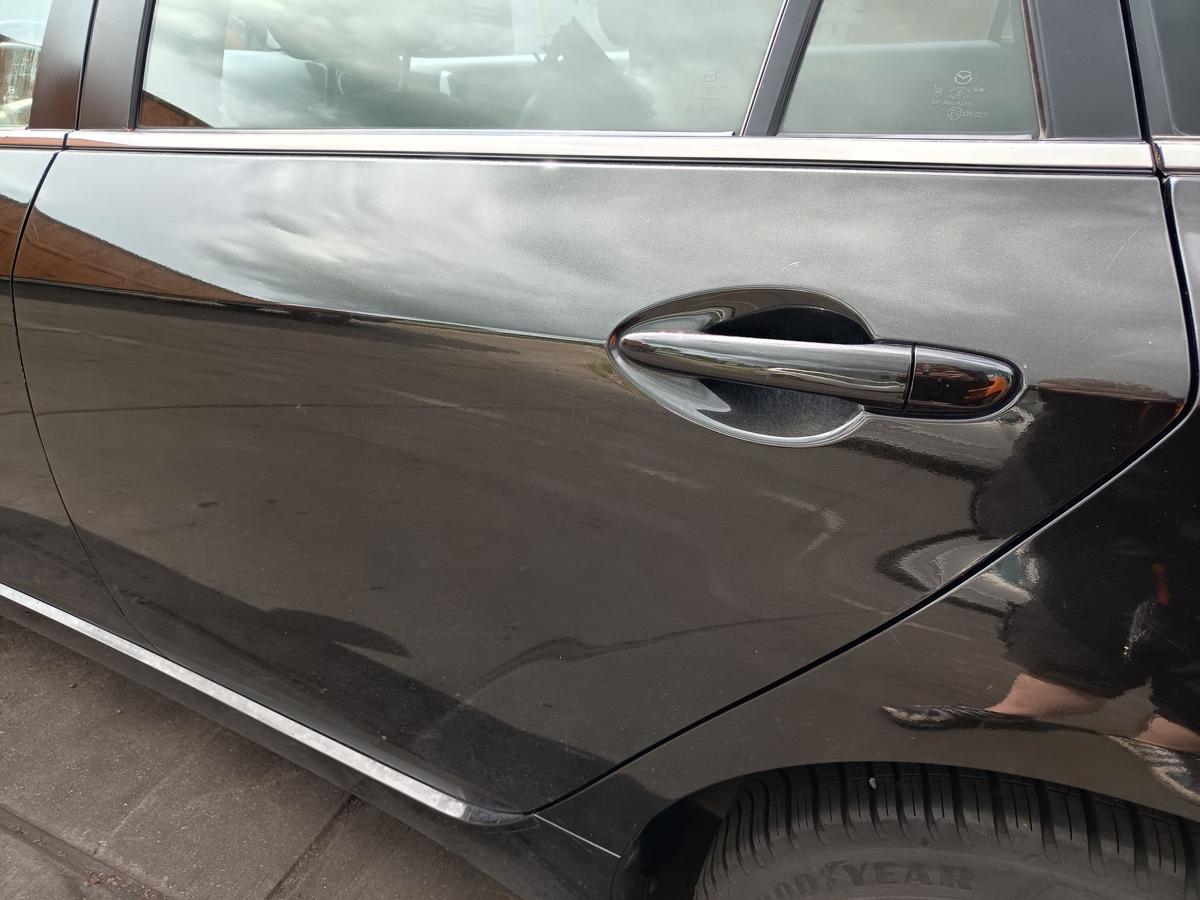 Mazda 6 GH Kombi original T&uuml;r hinten links 35N Sparkling Black Baujahr 2008
