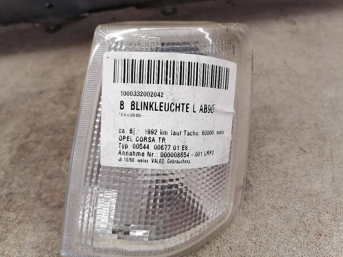 Opel Corsa A Blinker vorn links Blinkleuchte Facelift BJ90-93