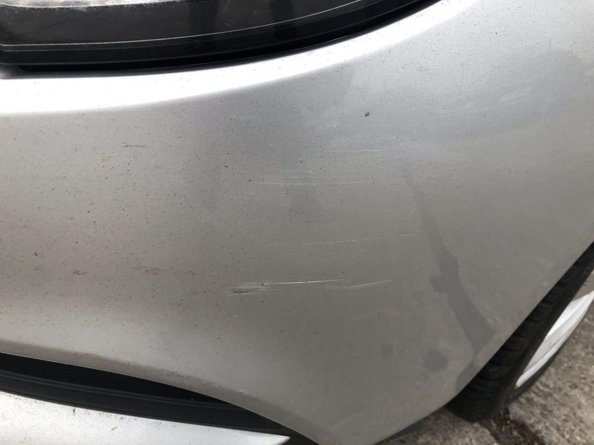 Opel Astra K B16 Caravan Stoßfänger vorn Frontschürze mit Nebel Z176 Argonsilber