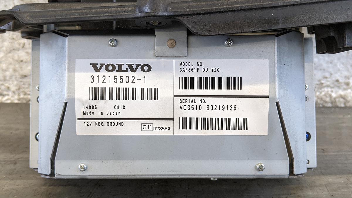 Volvo V70 B Display Navigation Radio Anzeige ausfahrbar 31215502