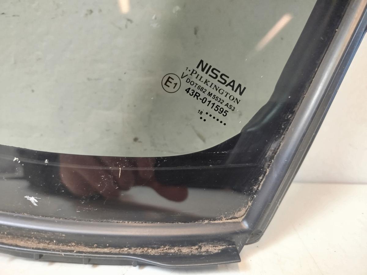 Nissan Leaf ZE1 40kWh Dreieckscheibe T&uuml;r hinten links Werkst&ouml;nung