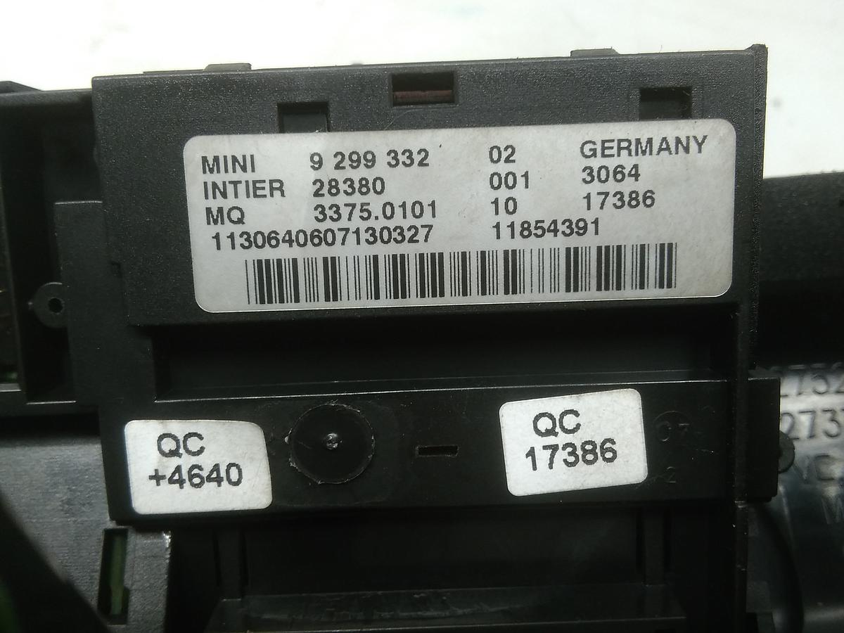 Mini 2 Cabrio R57 original Einschub elektronisches Zündschloß Bj.2013