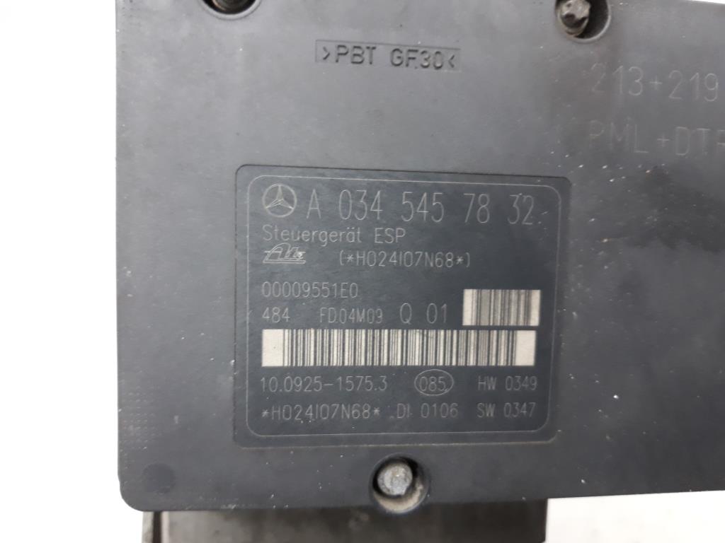 Mercedes C Klasse W203 0054313012 ABS ESP Block Hydroaggregat 646963 BJ2004