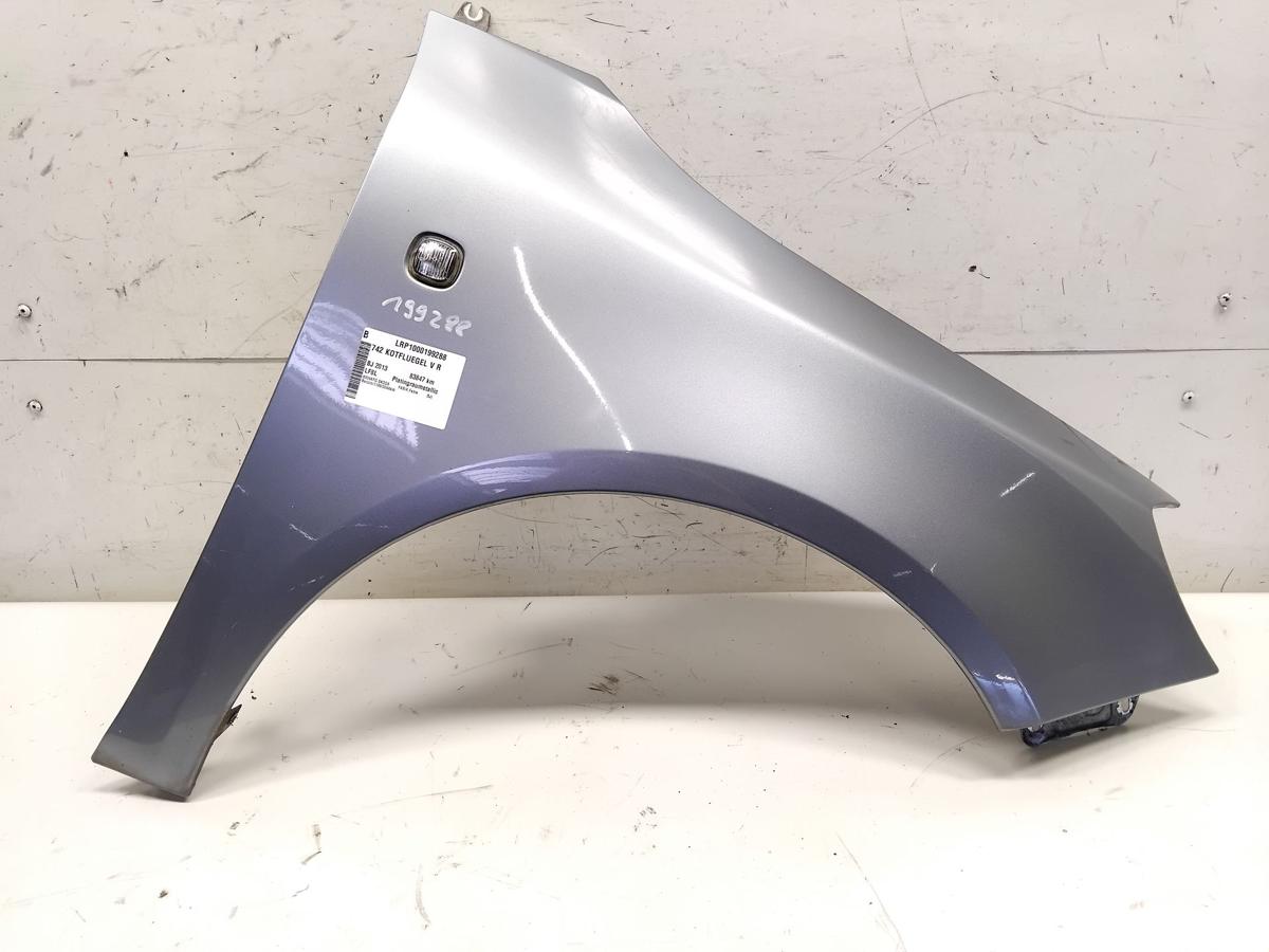 Skoda Fabia 2 5J Facelift original Kotfl&uuml;gel vorn rechts LF8L Platingrau BJ2013