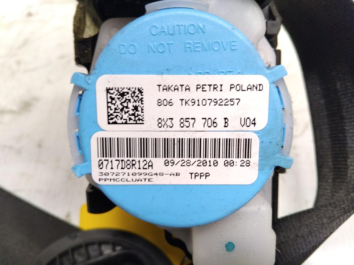 Audi A1 8X orig.Sicherheitsgurt vorn rechts schwarz unfallfrei BJ2010 8X3857706B