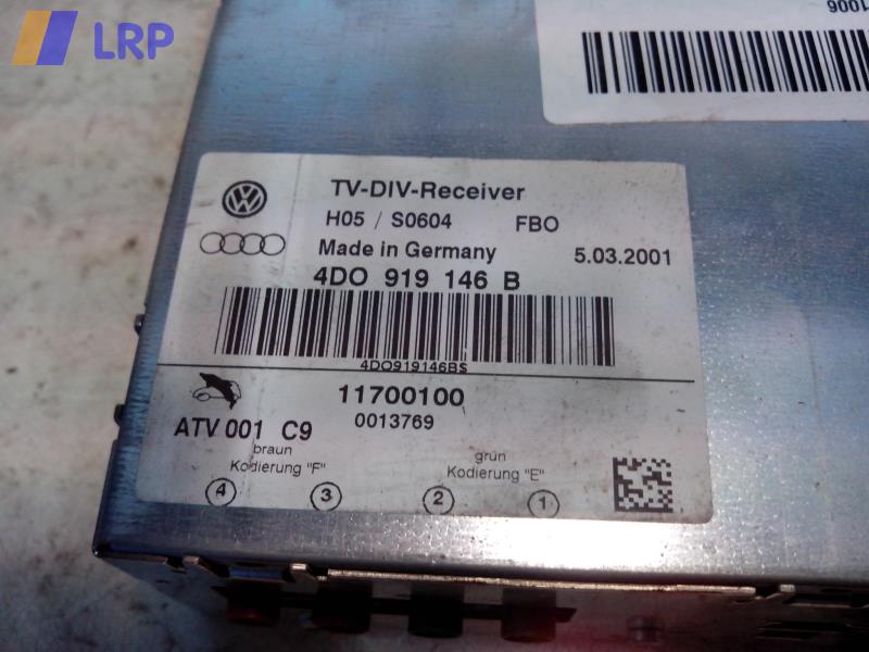 Tv-Receiver 4D0919146B Audi A6/S6 (4b,Bis 05/01) S6 Avant Quattro BJ: 2001