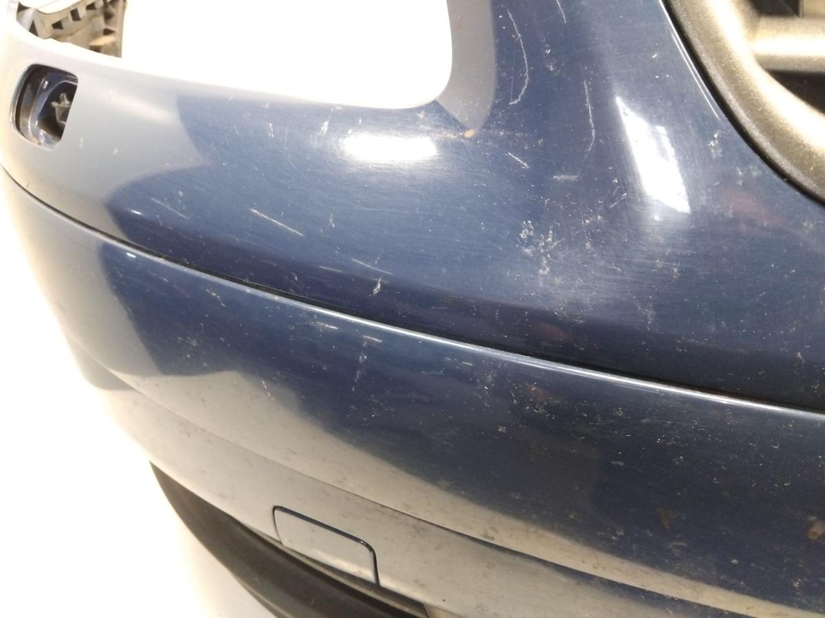 VW Touran 1T original Sto&szlig;stange Sto&szlig;f&auml;nger vorn mit SRA indienblau LL5M BJ2004