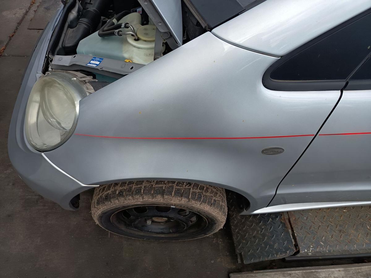 Mercedes A Klasse W168 original Kotfl&uuml;gel links 761 Polarsilber Bj 03