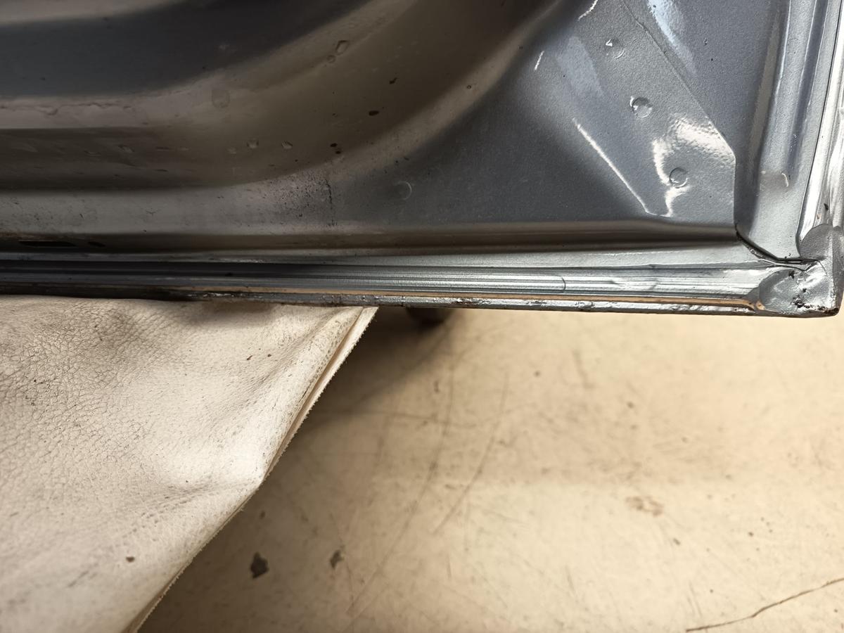 Opel Agila A Bj 2007 original Tür vorn links Fahrer Z163 Lichtsilbermetallic 4AU