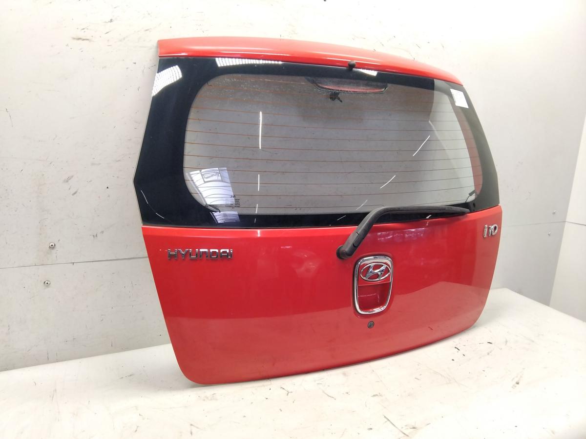 Hyundai i10 Heckklappe ELECTRIC RED mit Heckscheibe BJ2009