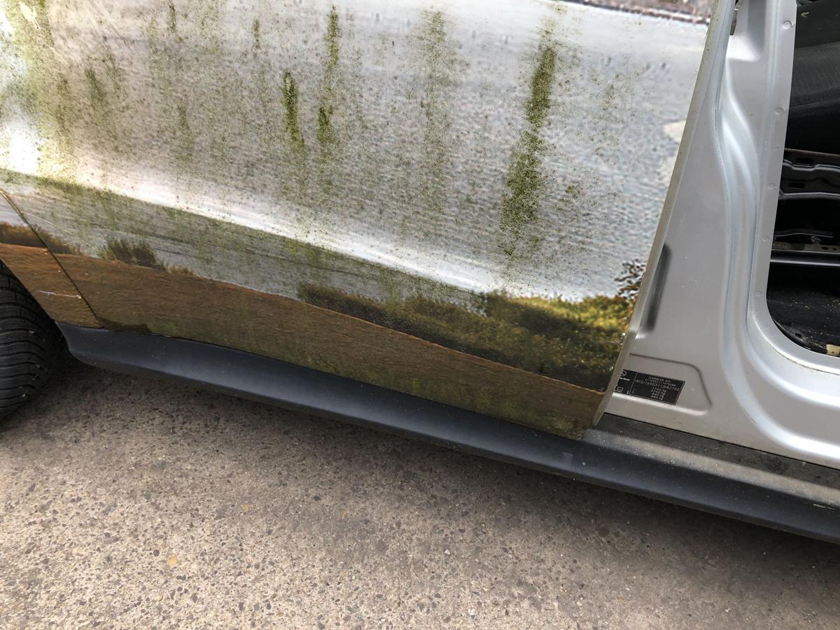 Mercedes A-Klasse W169 T&uuml;r hinten rechts Fondt&uuml;r im Rohbau Mopf 761 Polarsilber