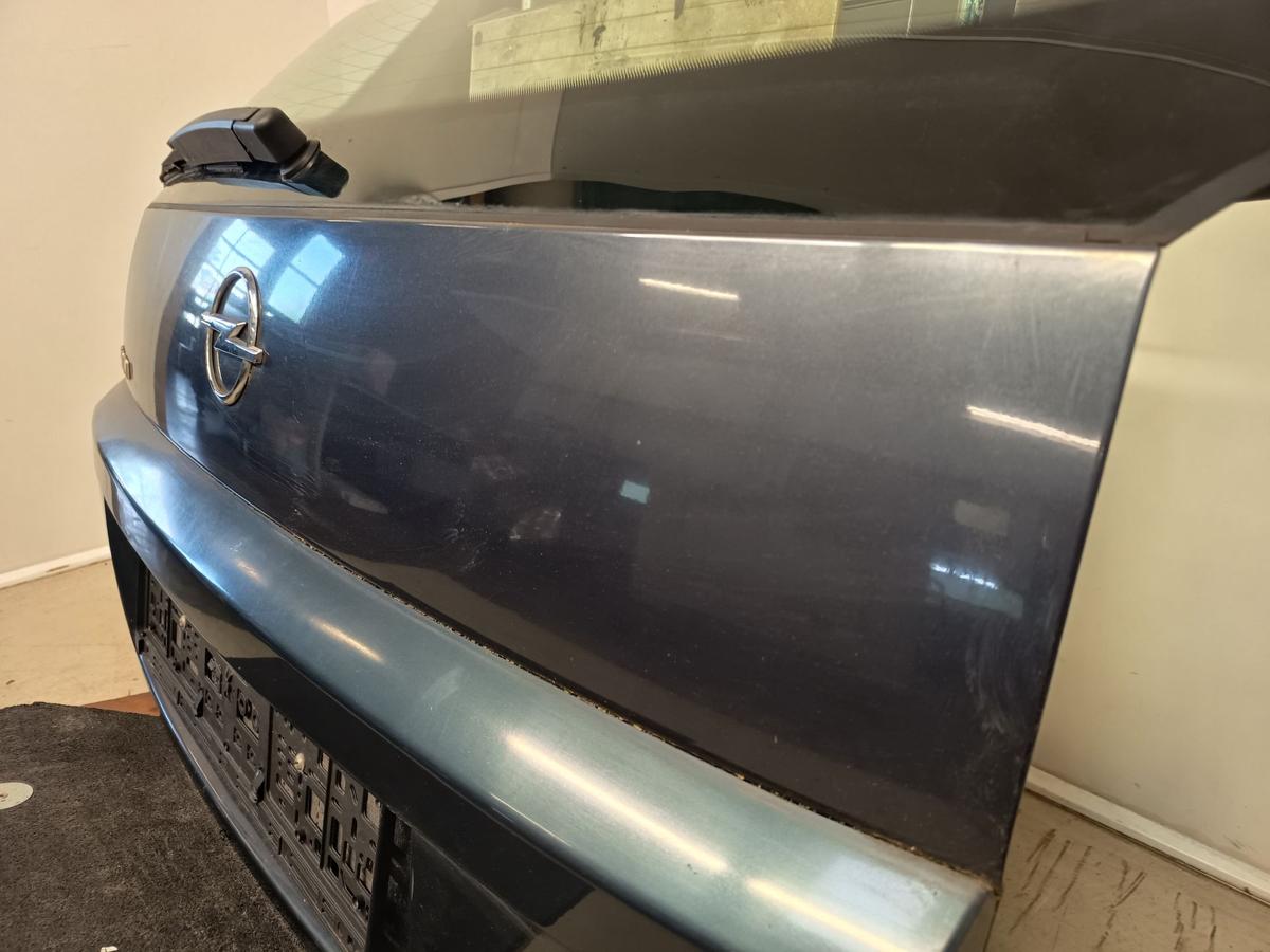 Opel Signum original Heckklappe mit Scheibe Deckel hinten Z168 Metroblau Bj 2007