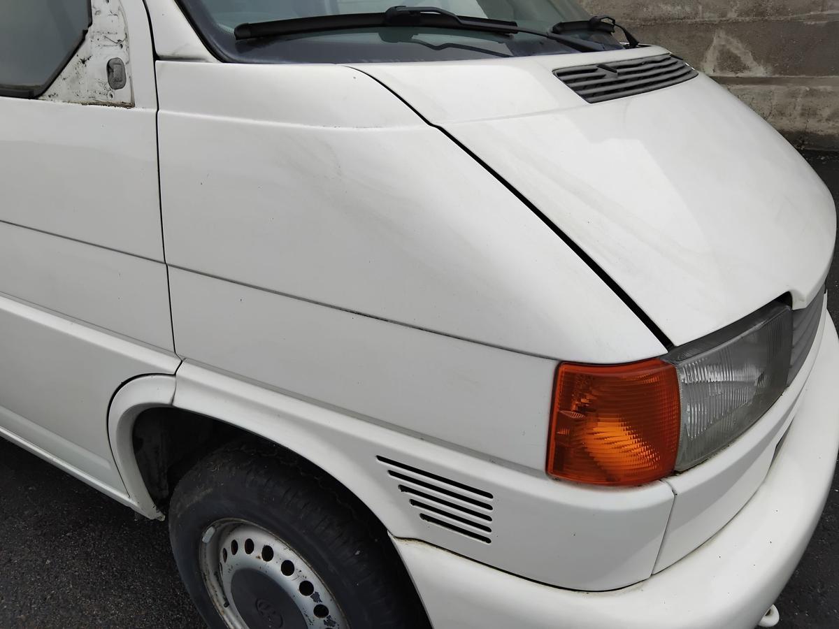 VW T4 orig. Kotflügel vorn rechts Facelift BJ1998 kurzer Vorderwagen L902 weiss