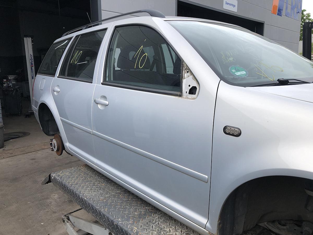 VW Golf IV 4 Bora Variant orig Tür vorn rechts Beifahrertür B7Z Satinsilber Bj 99