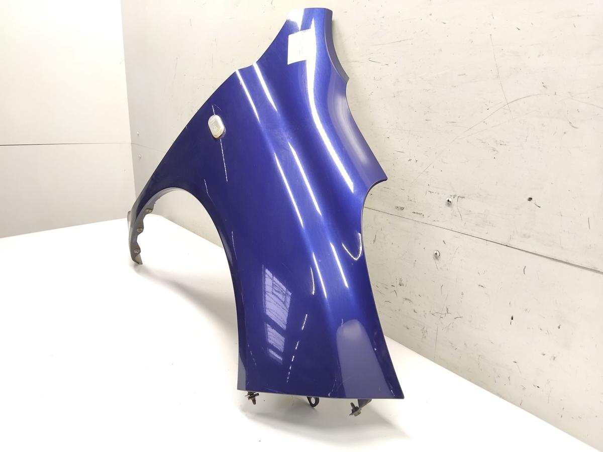 Nissan Micra K12 original Kotfl&uuml;gel vorn rechts BW6 Dark Blue Metallic BJ2003