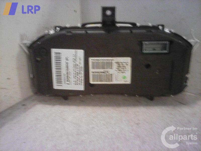 Renault Megane 2 original Tacho Kombiinstrument 8200364014 BJ2003