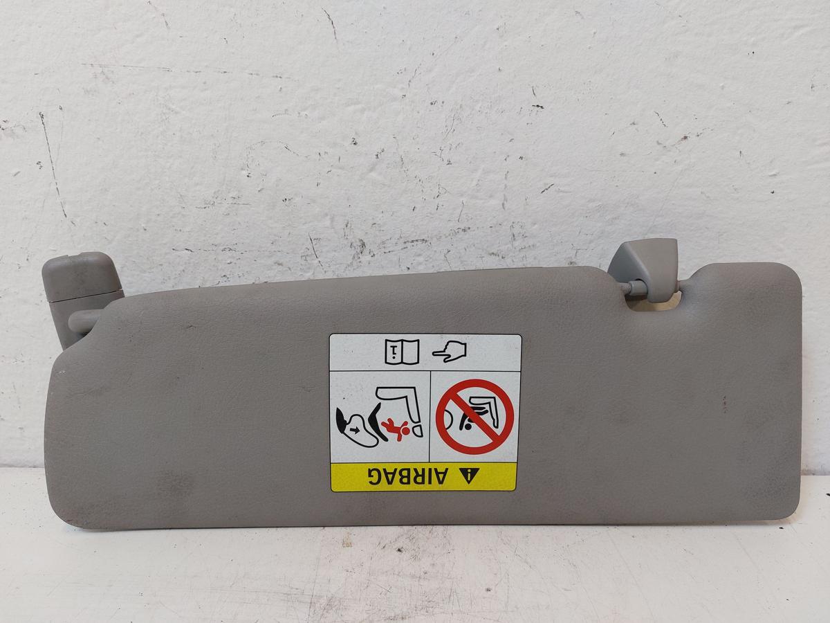 BMW 1er F20 Sonnenblende vorn rechts mit Spiegel Beifahrerseite