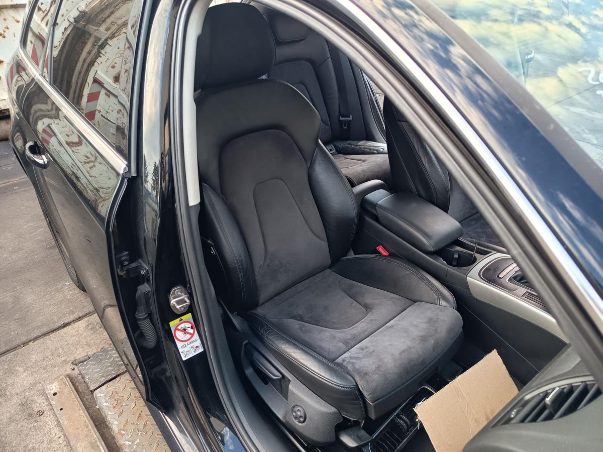Audi A4 B8 8K original Sitz vorn rechts Beifahrer Alcantara/Leder soulschwarz