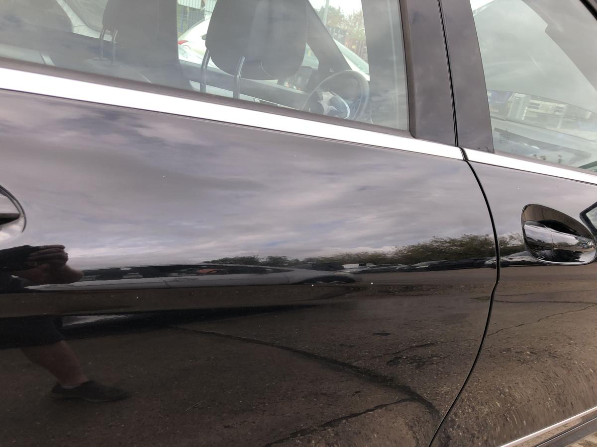 Mercedes C-Klasse W204 Mopf T&uuml;r hinten rechts Fondt&uuml;r Rohbau Limo 040 schwarz