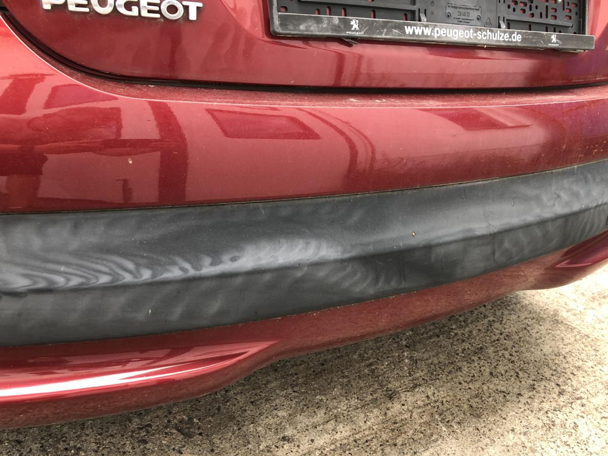 Peugeot 207 WA WC Sto&szlig;f&auml;nger hinten Hecksch&uuml;rze 3trg KJC Rouge Erythree Nacre