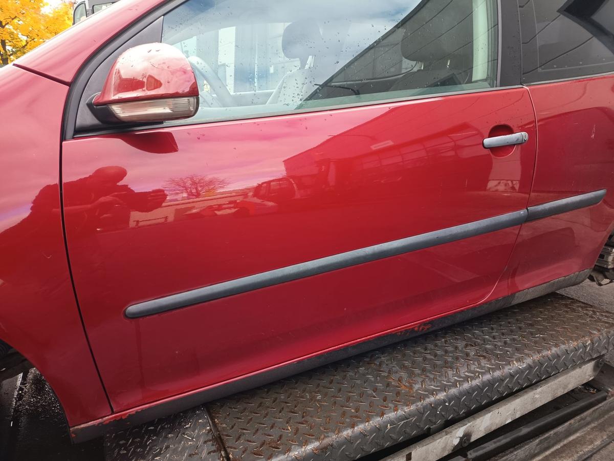 VW Golf V 5 original Tür links 3türer LA3W Rot Bj 2003