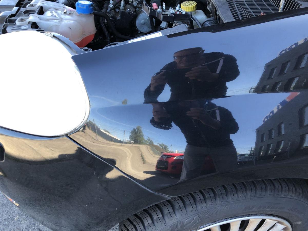Fiat Grande Punto 199 Kotfl&uuml;gel vorn links Fahrerseite 891 Nero Provocatore