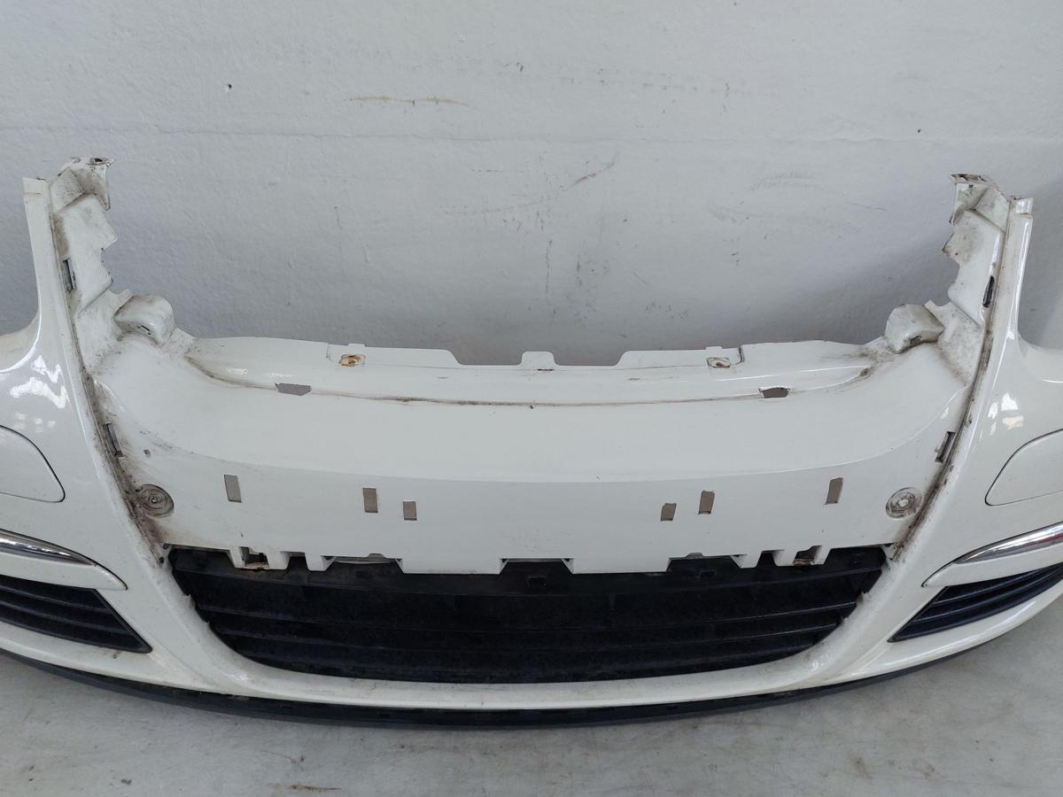 VW Golf 5 1KM Variant Sto&szlig;f&auml;nger vorn Frontsch&uuml;rze OHNE Grill LR9A weiss