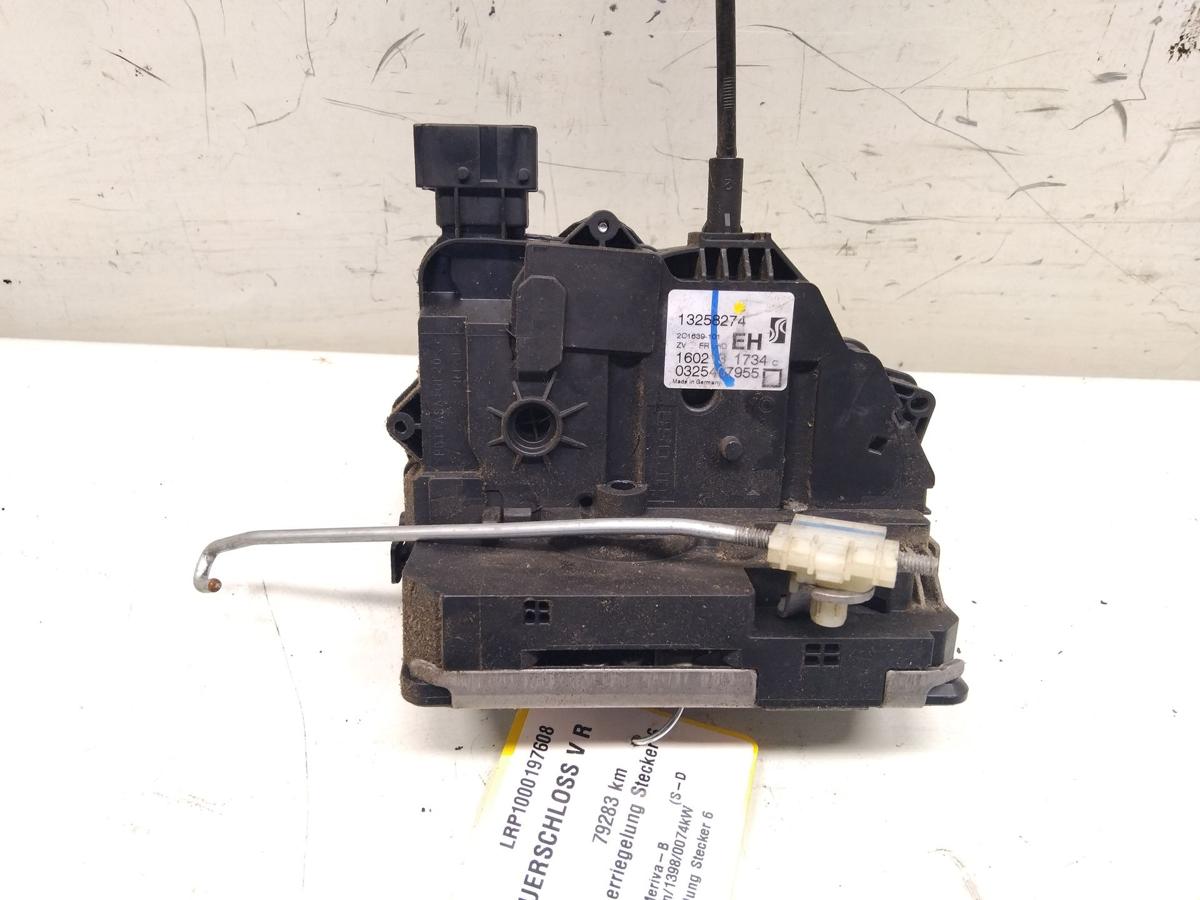Opel Meriva B original T&uuml;rschloss vorn rechts mit ZV BJ2013 6polig