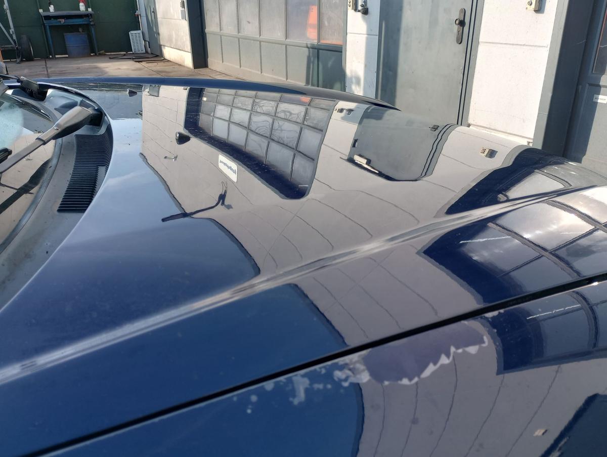 Hyundai Coupé orig Motorhaube Deckel vorn UC Carbon Blue Mica Bj 2002