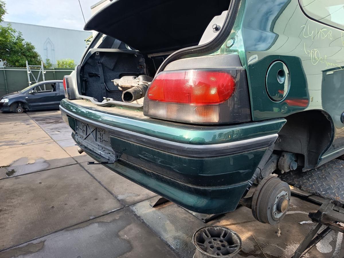 Renault Clio I B/C57 Sto&szlig;stange F&auml;nger hinten Heck Phase 2 963 Englischgr&uuml;n