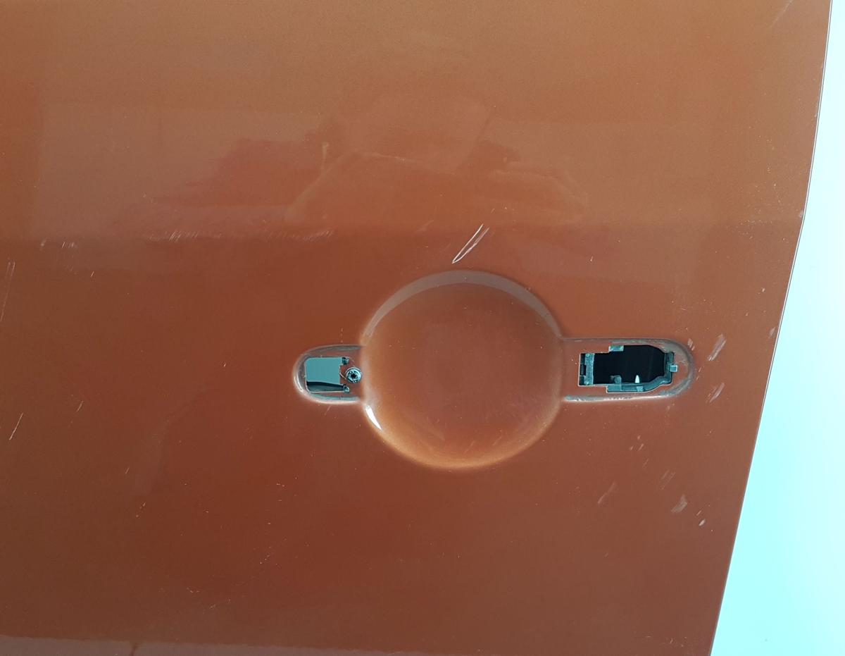 VW Cross Touran 1T Tür vorn links in LA3U Red Rock Met Bj2007 Rohbautür