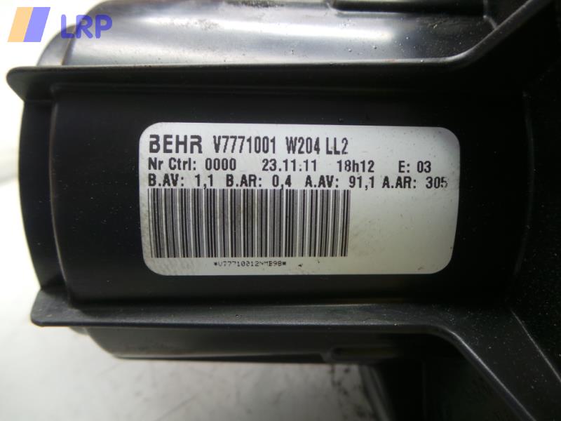 Mercedes S212 original Heizungsgebläse Gebläsemotor V7771001 BEHR BJ2011