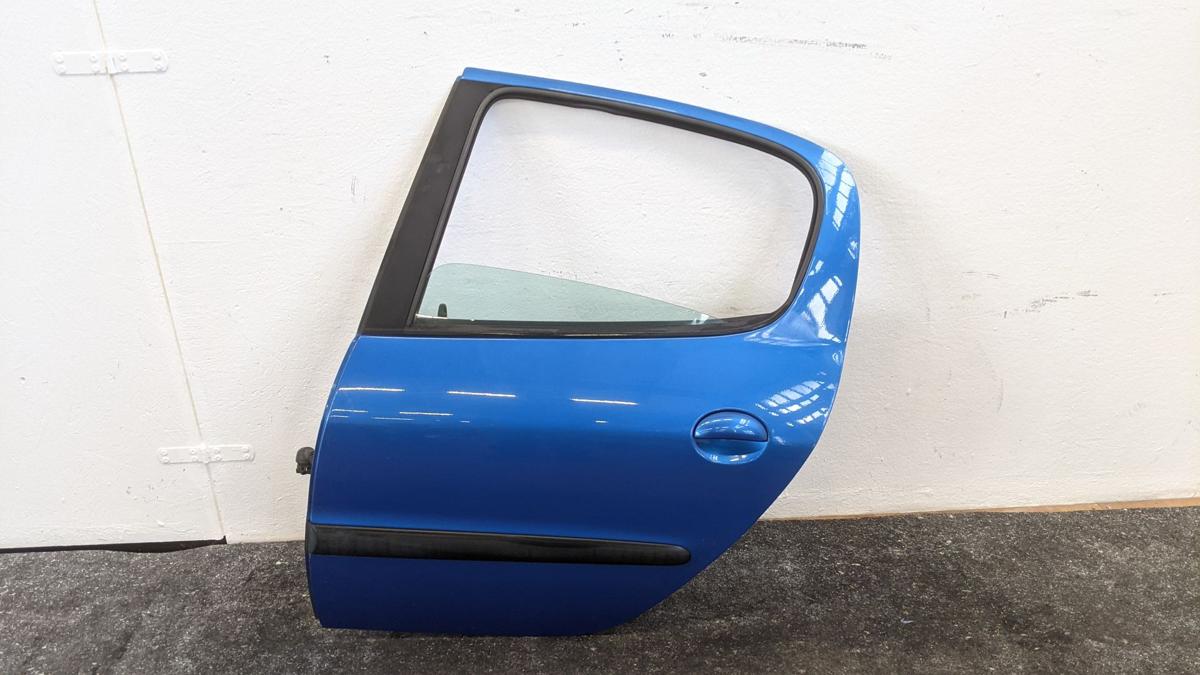 Tür hinten links Fondtür KMF blau Recife Peugeot 206 Modell 03 bis 05