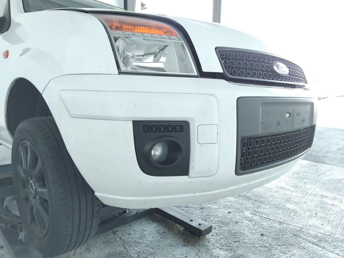 Ford Fusion JU2 original Stoßfänger Stoßstange vorn frostweiß Facelift BJ2011