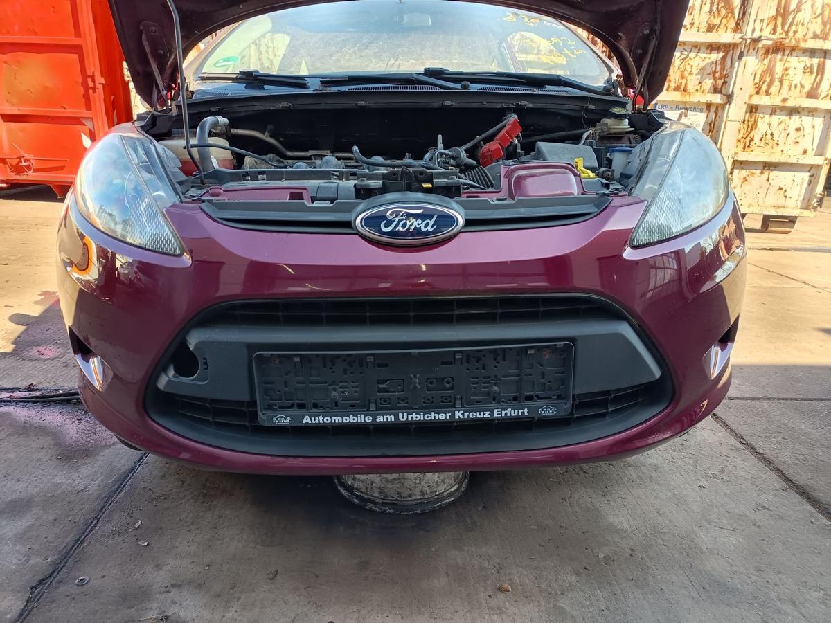 Ford Fiesta MK7 original Sto&szlig;stange vorne Hot Magenta vor Facelift Bj 2009