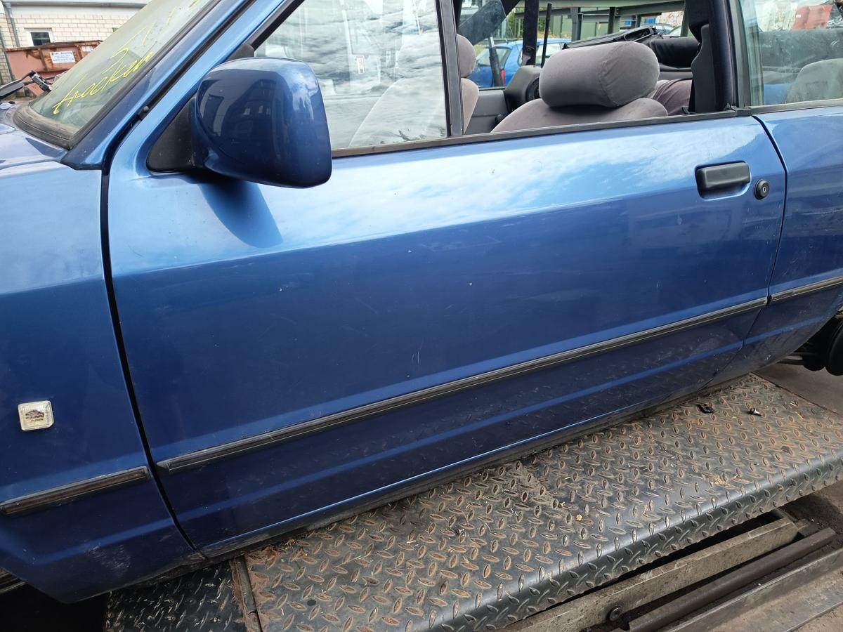 Ford Escort Cabrio IV MK4 ALF orig Tür links KA9 Blau Bj 1989