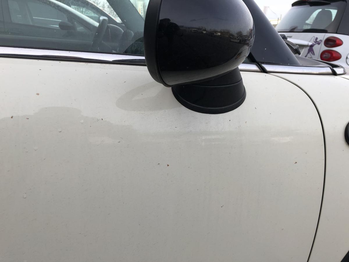 BMW Mini R56 Tür vorne rechts Brifahrertür Rohbau Pepper White