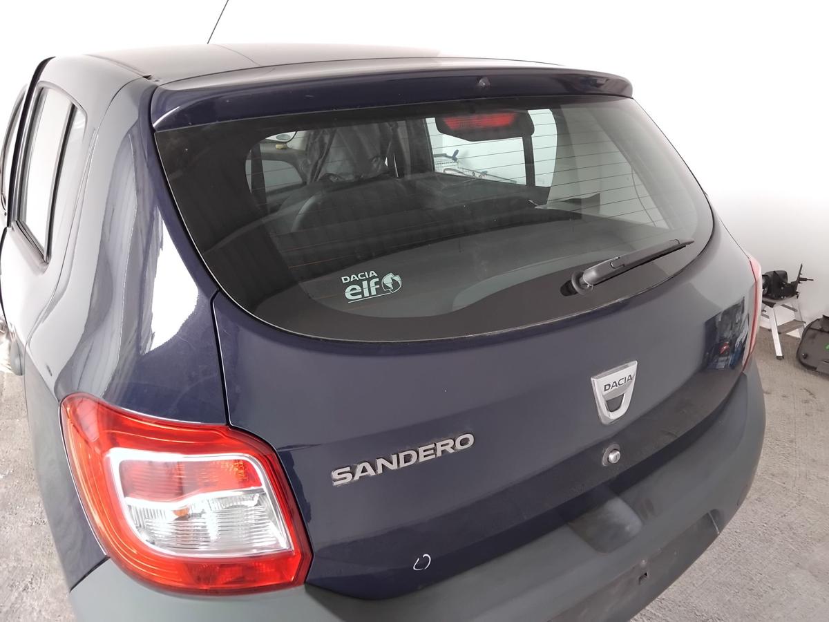 Dacia Sandero II SD Heckklappe OVD42 Marineblau inkl. Heckscheibe BJ2013