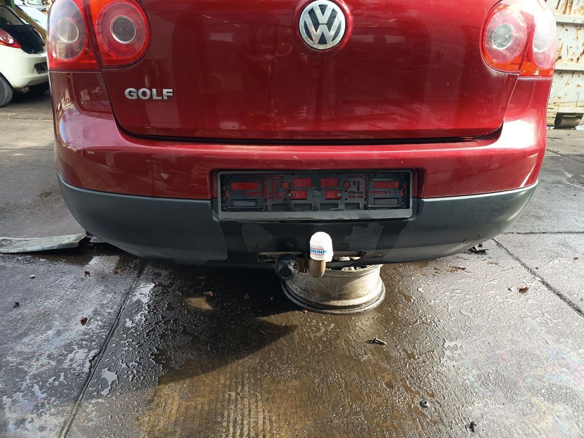 VW Golf V 5 original Stoßstange hinten Stoßfänger LA3W Rot Bj 2003