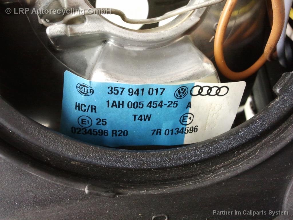 VW Passat 35i original Scheinwerfer links mit LWR BJ1992