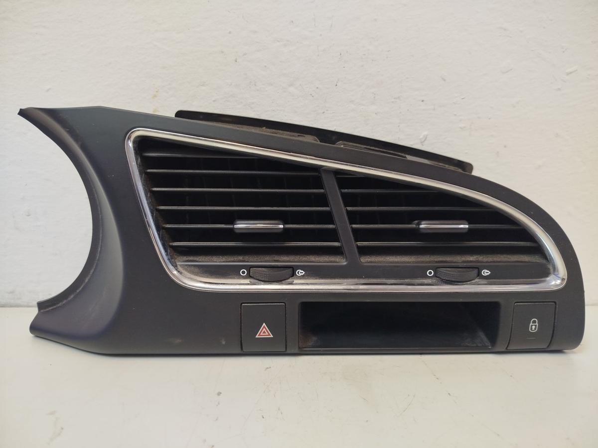 Peugeot 3008 I Typ 0U Luftd&uuml;sen mitte Luftduschen Luftausstr&ouml;mer Mittelkonsole