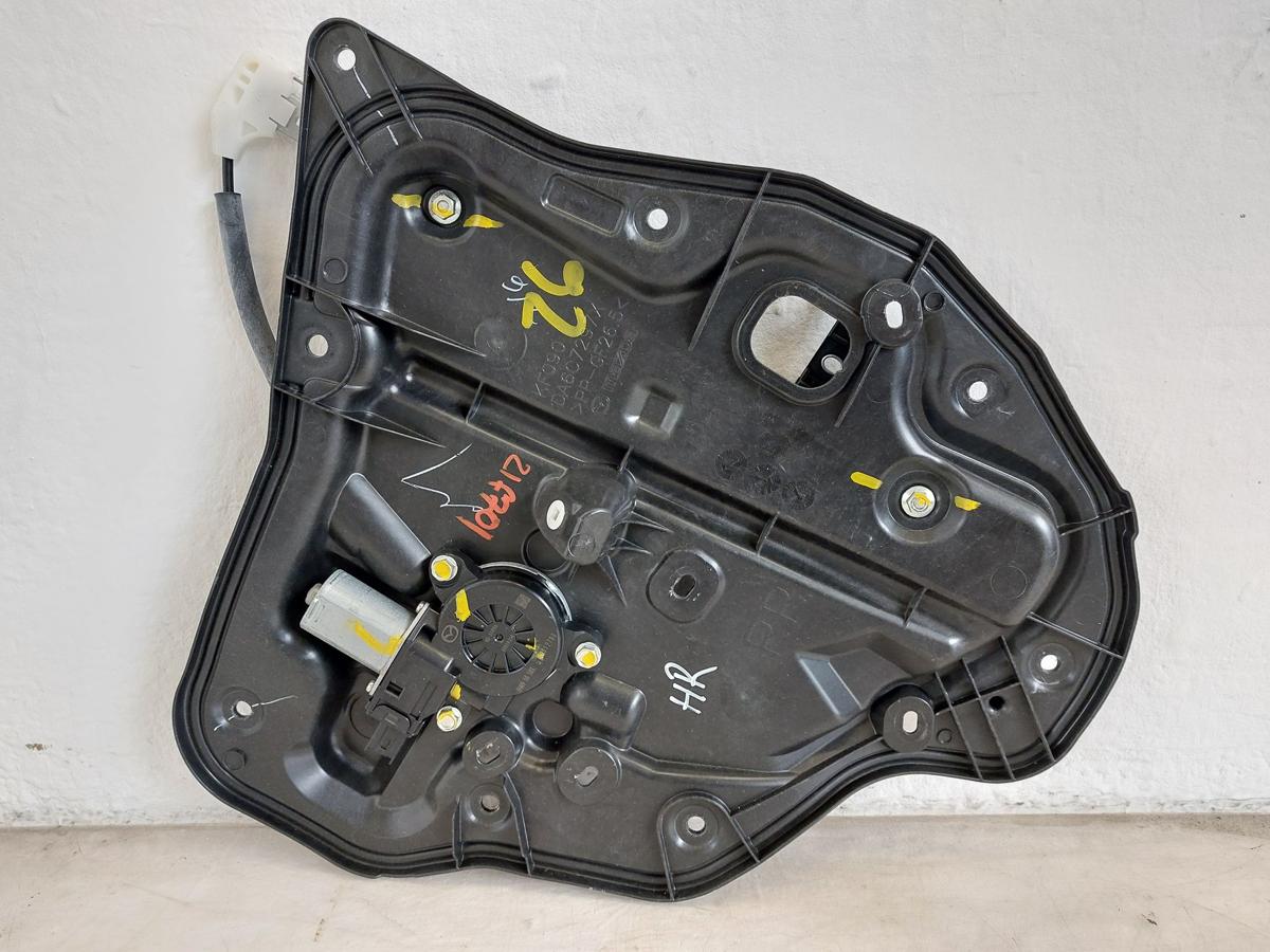 Mazda 2 Typ DJ Fensterheber hinten rechts elektrisch Motor Mechanik Grundplatte