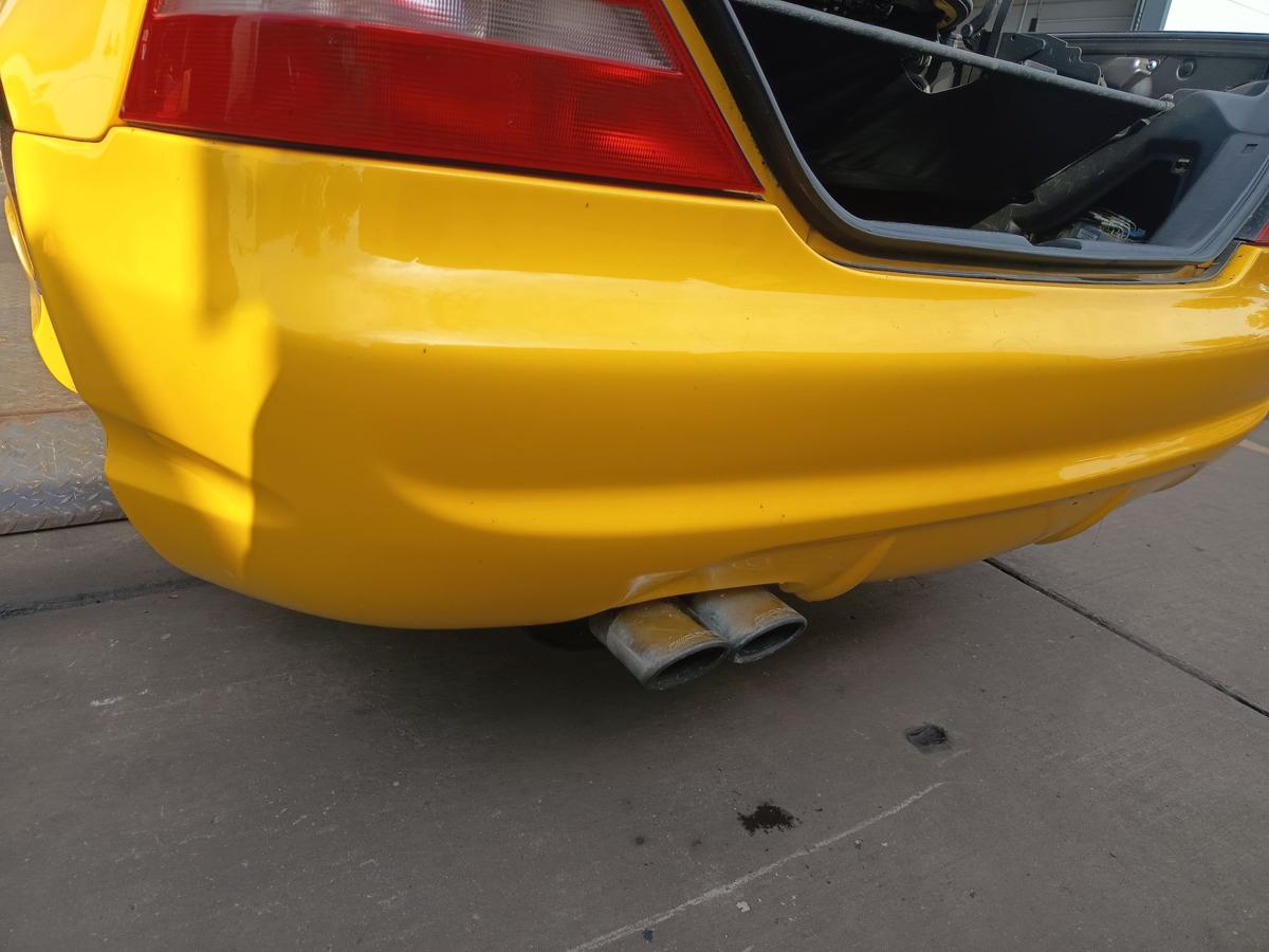 Mercedes SLK R170 original Sto&szlig;stange hinten 685 Yellowstone Metallic Bj 1999