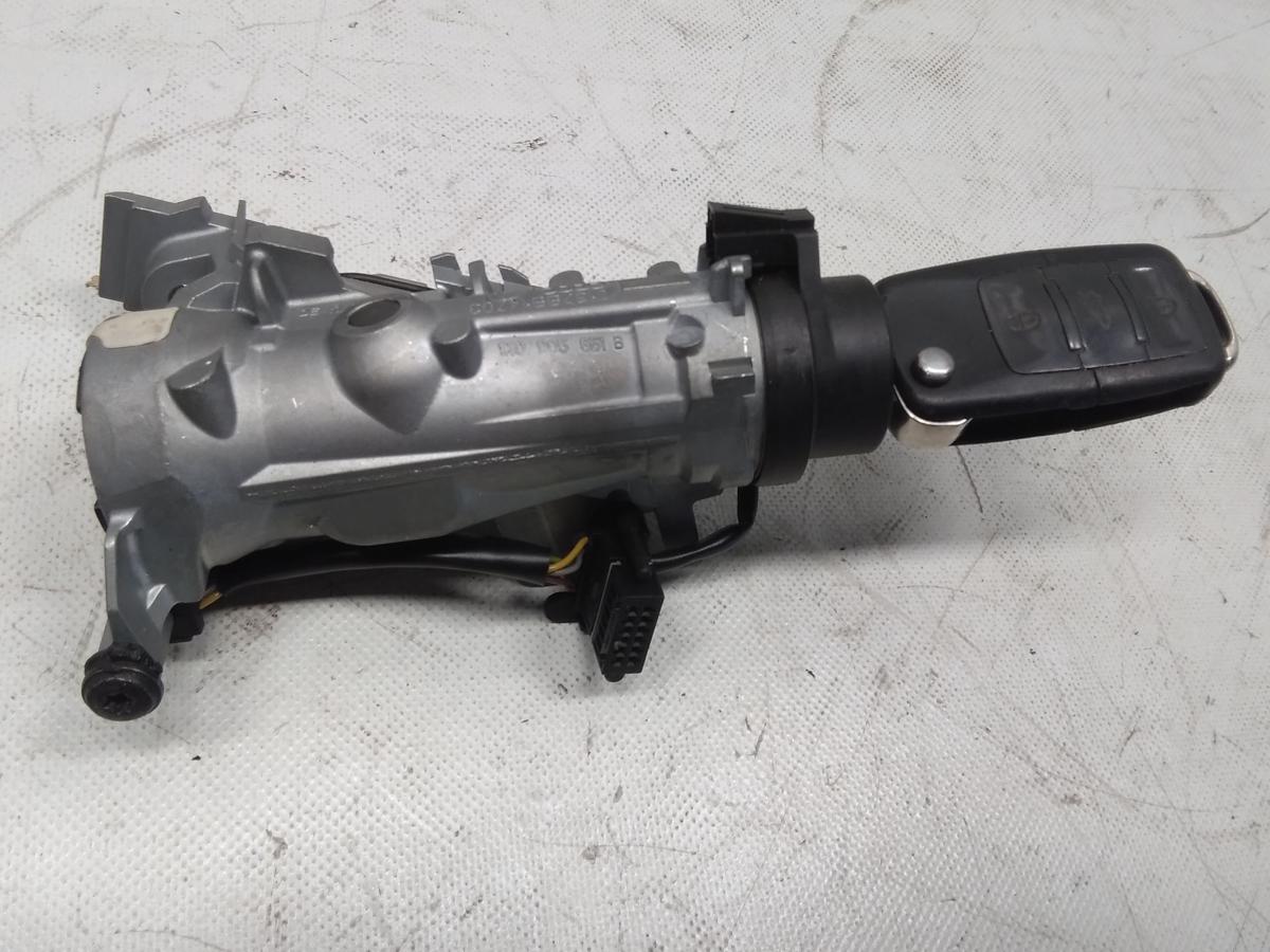 VW Golf 5 Variant original Zündschloß mit Lesespule und Schlüssel BJ2007