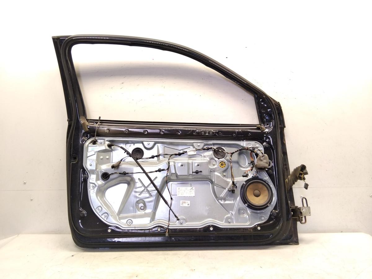 VW Polo 9N3 Tür vorn links Fahrertür 3-türig LC9Z Black Magic Pearl BJ2007