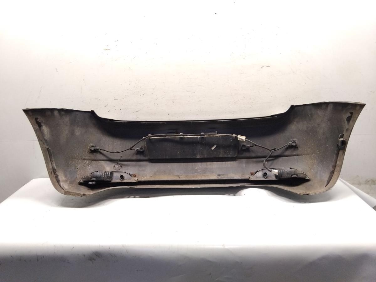 Fiat Grande Punto 199 original Sto&szlig;stange Stossf&auml;nger hinten PDC BJ2009 589/A Grigio Argento Vivo Metallic