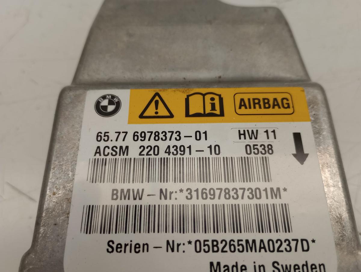 BMW 5er E60 original Airbag Steuergerät Bj 2005