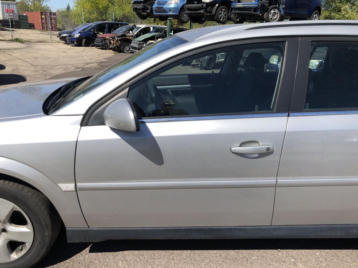 Opel Vectra C Caravan ab 05 T&uuml;r vorn links Fahrert&uuml;r im Rohbau 2AU Starsilber
