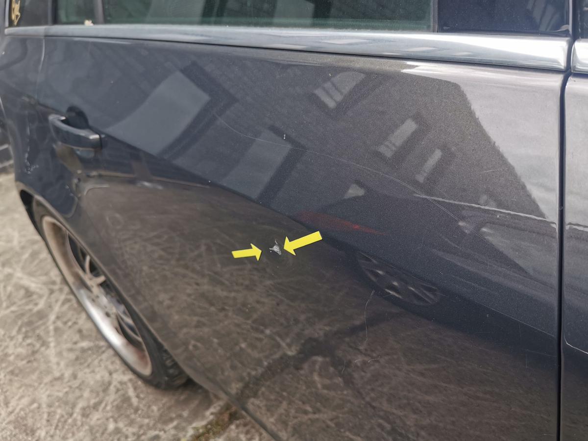 Opel Insignia A Tourer Tür Autotür Rohbau hinten rechts GWH Phantom Grey DELLE