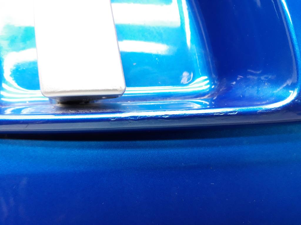 Peugeot 1007 Tür vorn rechts Beifahrertür KMF BLAU RECIFE BJ2006